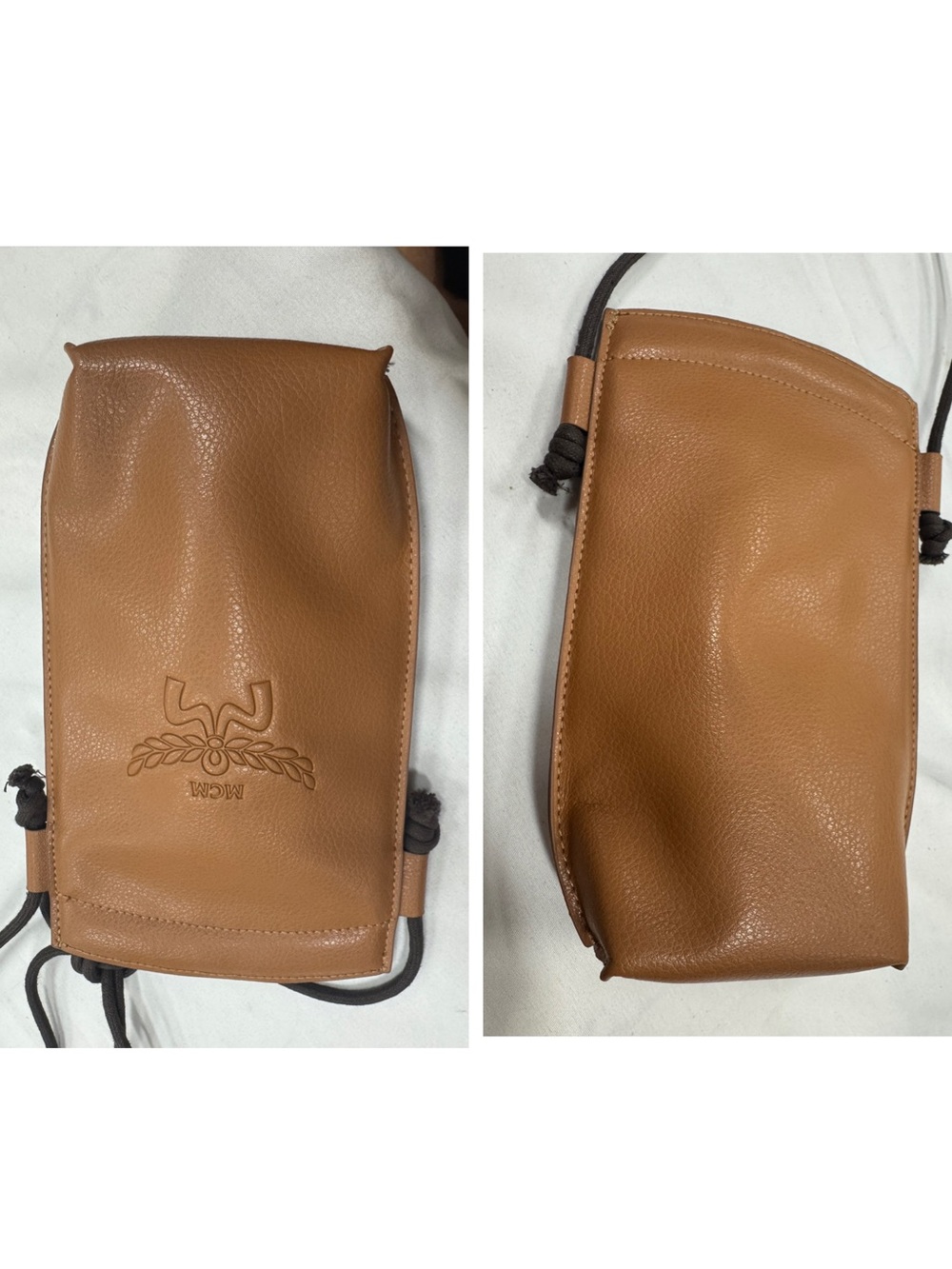 MCM Chic Sunglasses with Dust cloth & Leather Crossbody case NWT - Picture 4 of 8